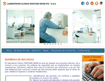 Tablet Screenshot of labcristiamgram.com